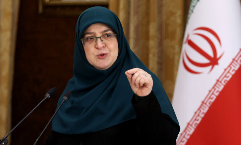 فاطمه مهاجرانی سخنگوی دولت