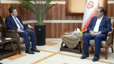 رضا رحمانی استاندار آذربایجان غربی در دیدار با مسلم آی گون سرکنسول ترکیه