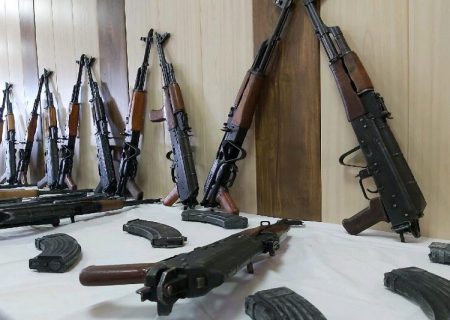 ۱۲۵ قبضه اسلحه جنگی در آذربایجان‌غربی کشف و ضبط شد