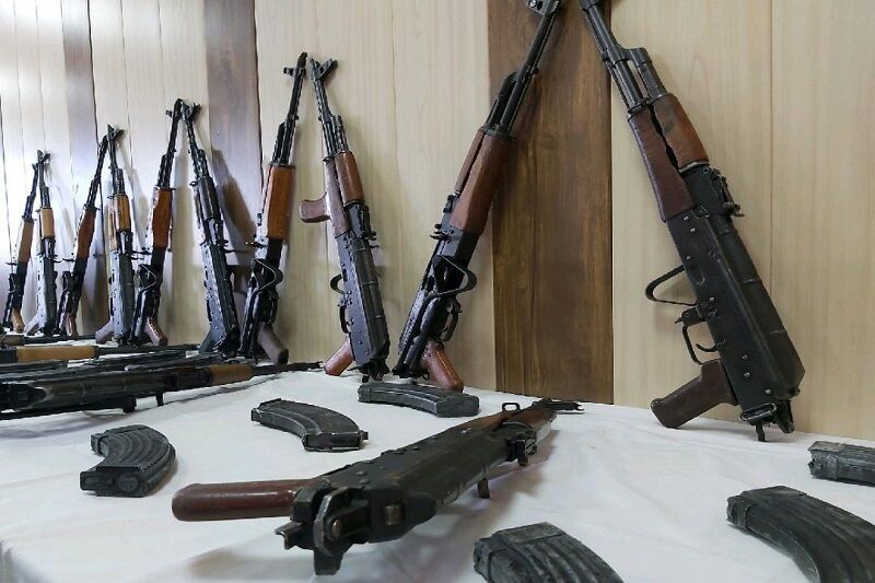 ۱۲۵ قبضه اسلحه جنگی در آذربایجان‌غربی کشف و ضبط شد